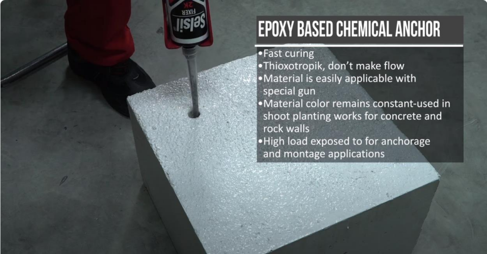 Selsil 2K Epoksi Bazlı Kimyasal Dübel 300 ml. - 1 Adet