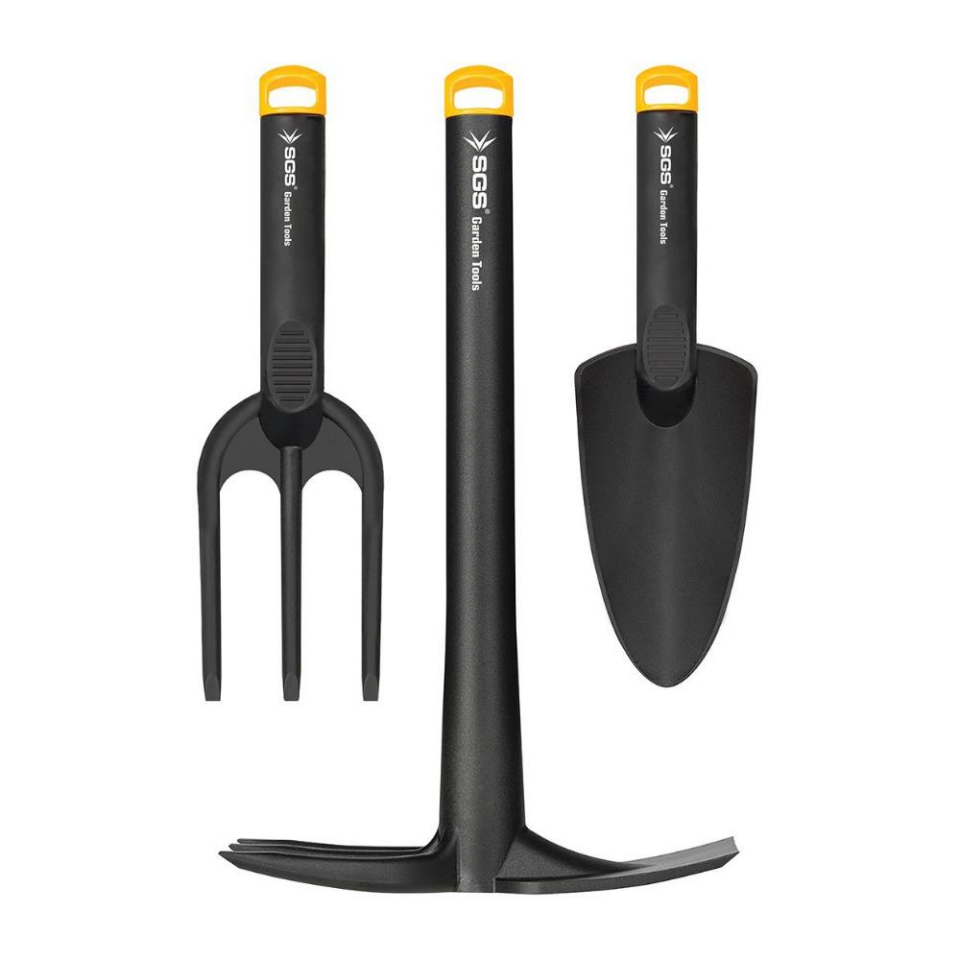 SGS Plastik Bahçe Seti Çapa-Tırmık-Kürek - 3 Farklı Parça
