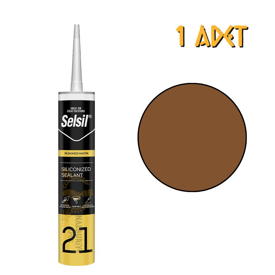Selsil Silikonize Mastik ALTIN MEŞE 500 gr. - 1 Adet