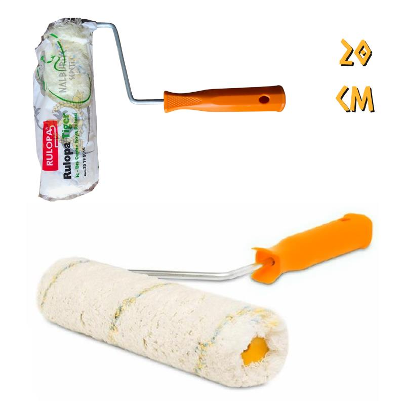 İzmir Fırça Rulopa Tiger İç ve Dış Cephe Rulosu - 20 cm