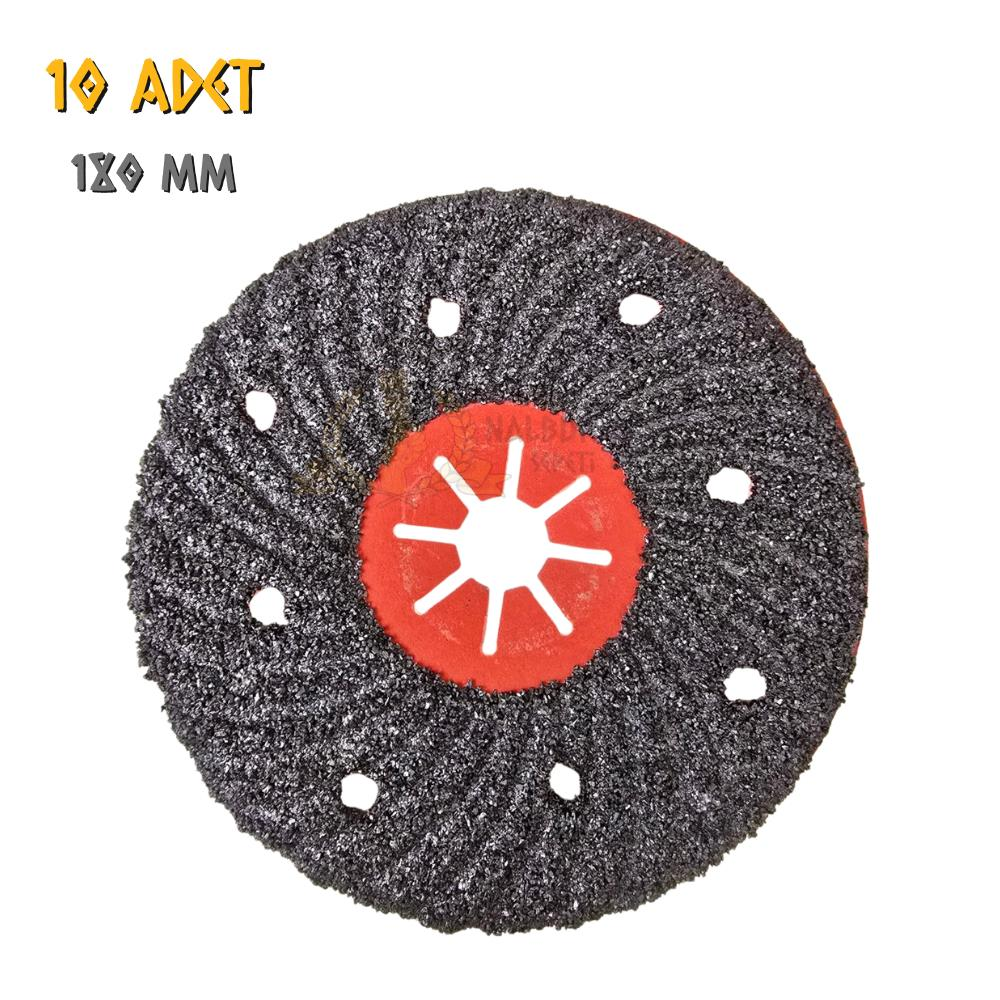 SGS Turbo Fiber Disk Zımpara Granit-Mermer-Taş P16C 180 mm. - 10 Adet