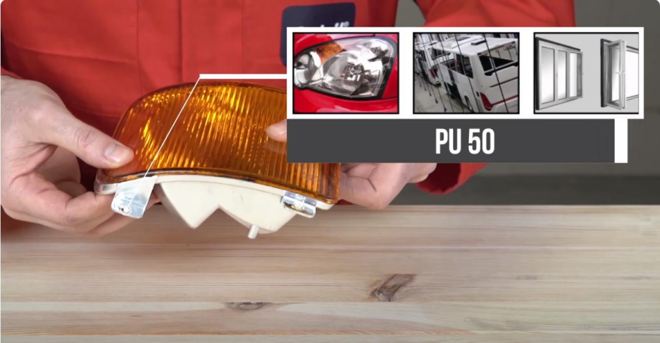 Selsil Poliüretan Mastik Yapıştırıcı PU50 BEYAZ 280 ml. - 1 Adet