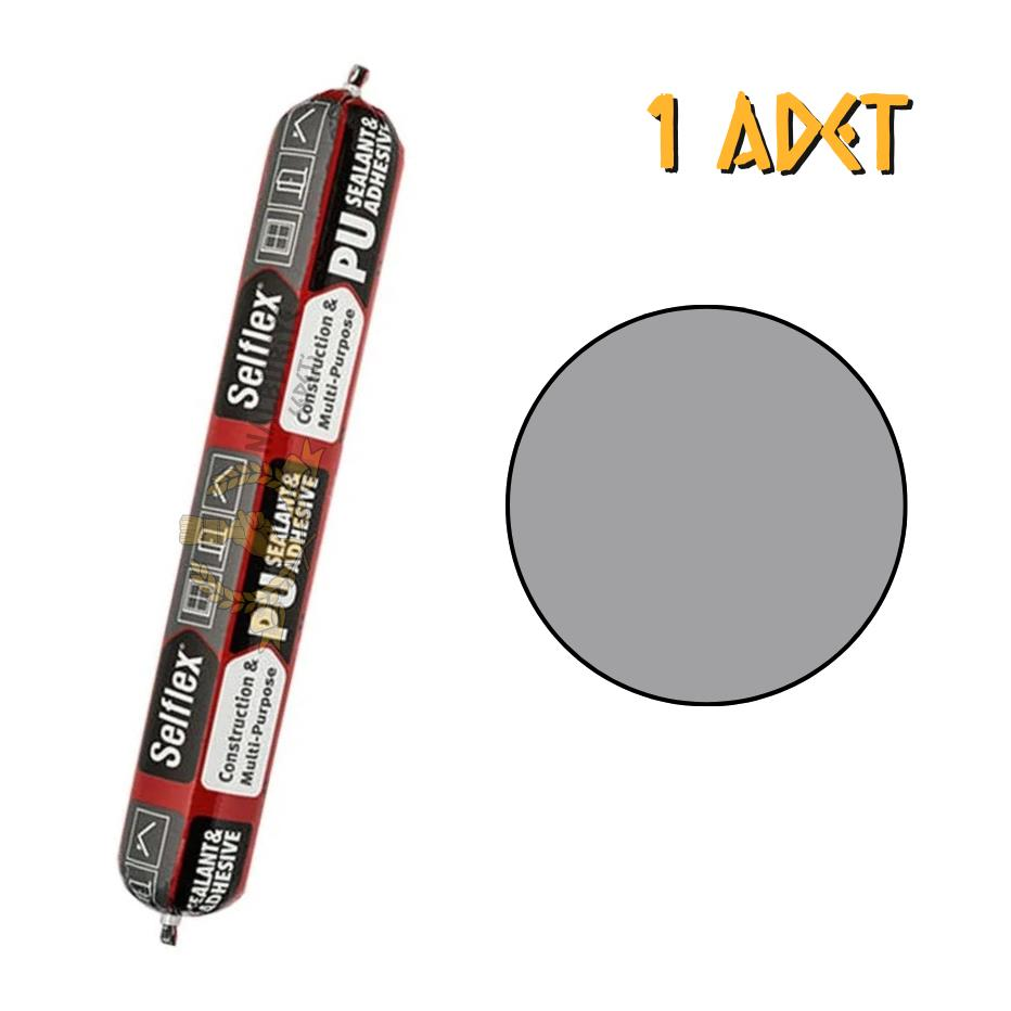 Selsil Poliüretan Sosis Mastik Yapıştırıcı PU50 GRİ 600 ml. - 1 Adet
