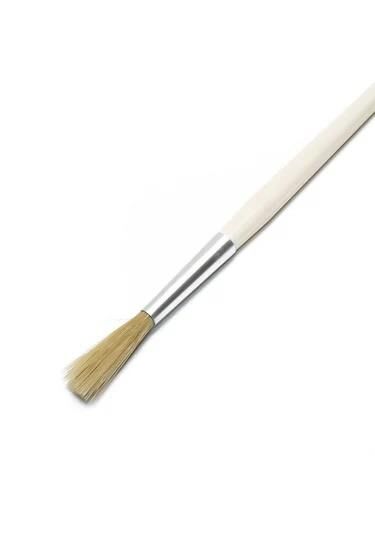 İzmir Fırça Nalbur Tipi Sert Kıllı Kalem Fırça - No: 18 - 1 Adet