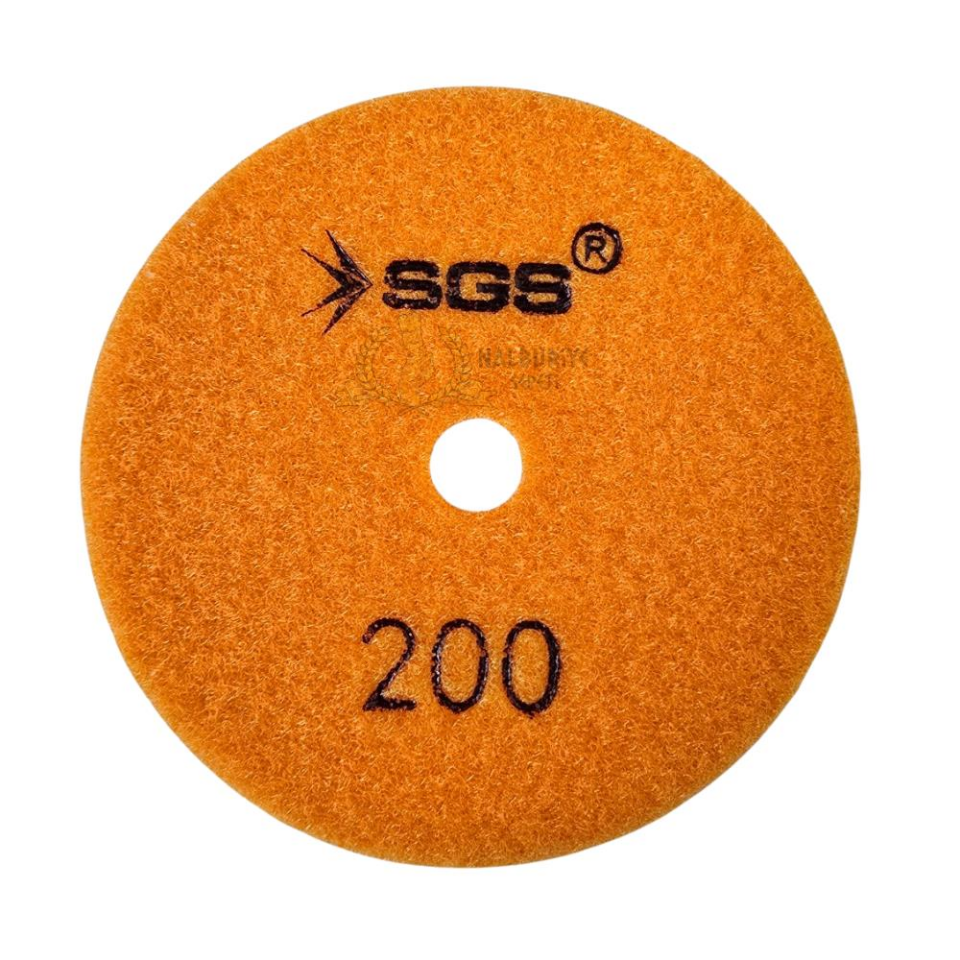 SGS Elmas Polisaj Pedi Mermer-Granit-Fayans - Kuru - 200 Kum - 1 Adet