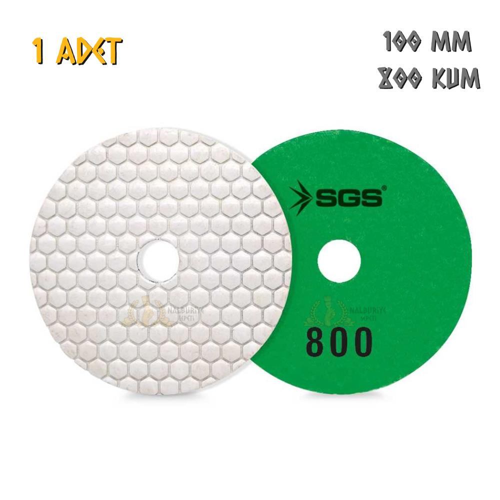 SGS Elmas Polisaj Pedi Mermer-Granit-Fayans - Kuru - 800 Kum - 1 Adet