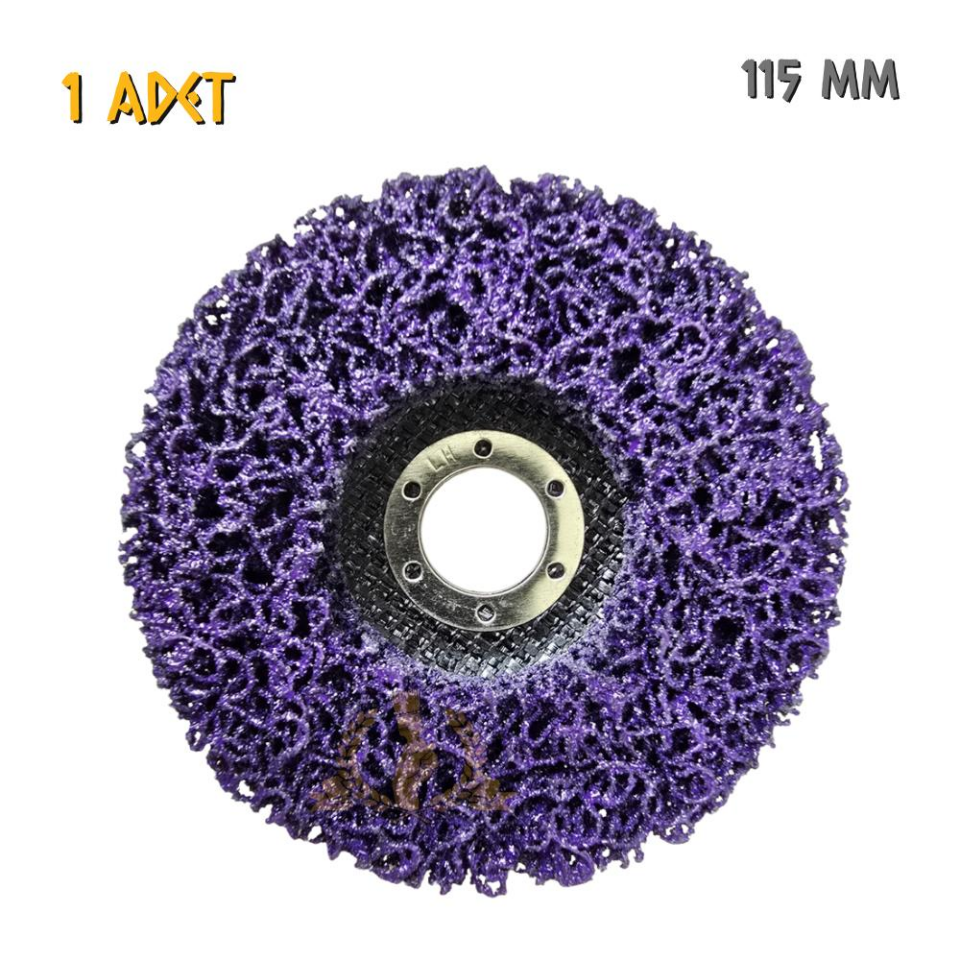 SGS İnox-Çelik-Alüminyum-Ahşap Parlatma Diski Mor - 115 mm. - 1 Adet