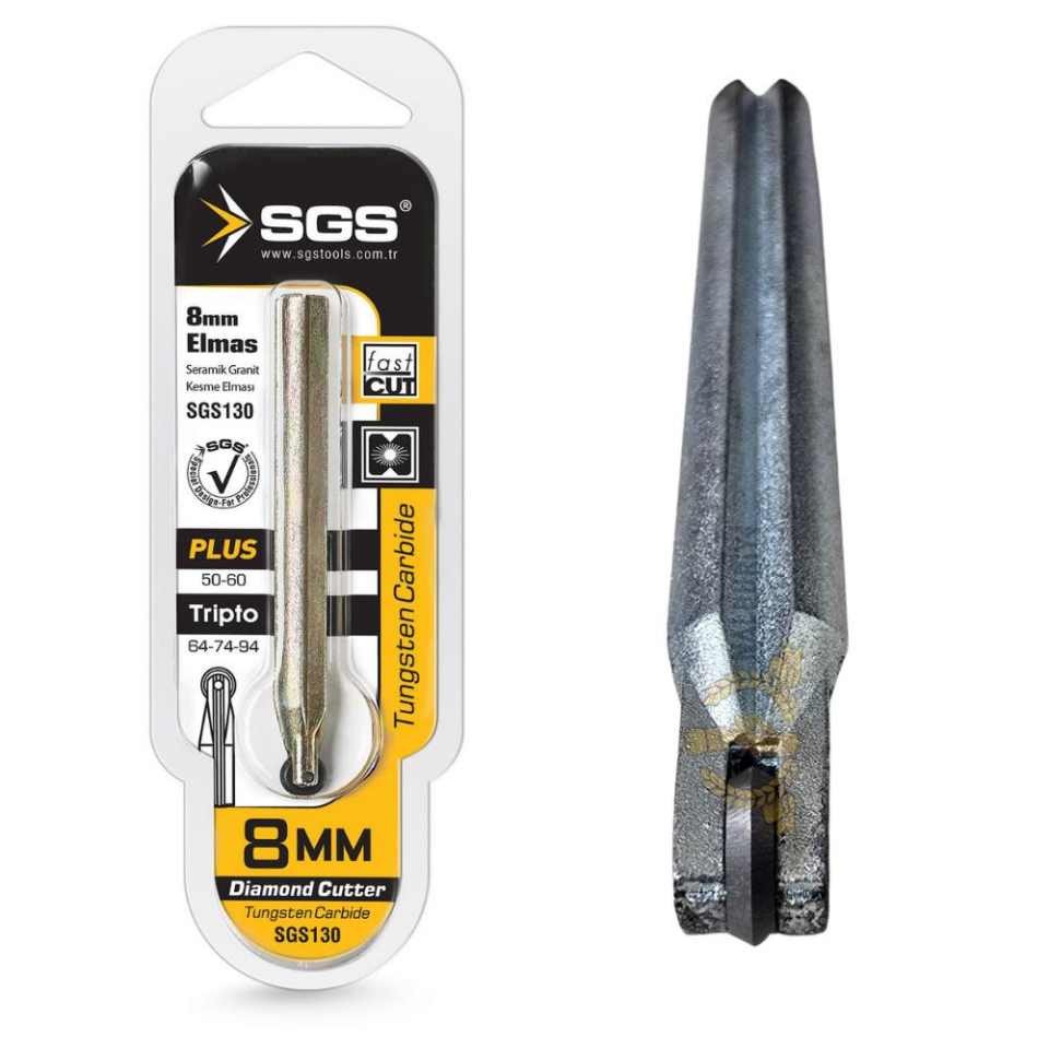 SGS Seramik ve Granit Kesme Elması - 8 mm. - 1 Adet