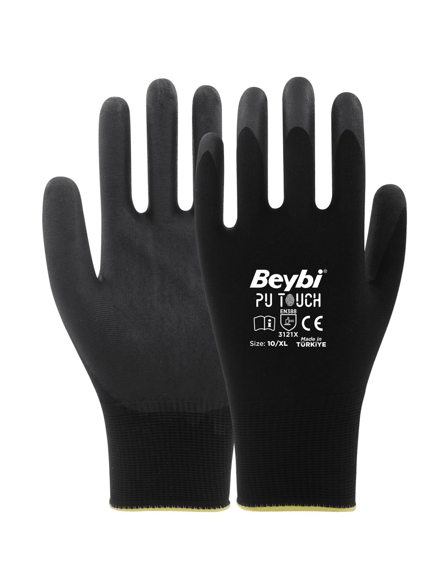Beybi Elektrostatik Nitril Eldiven PU Touch No: 10 - 1 Çift