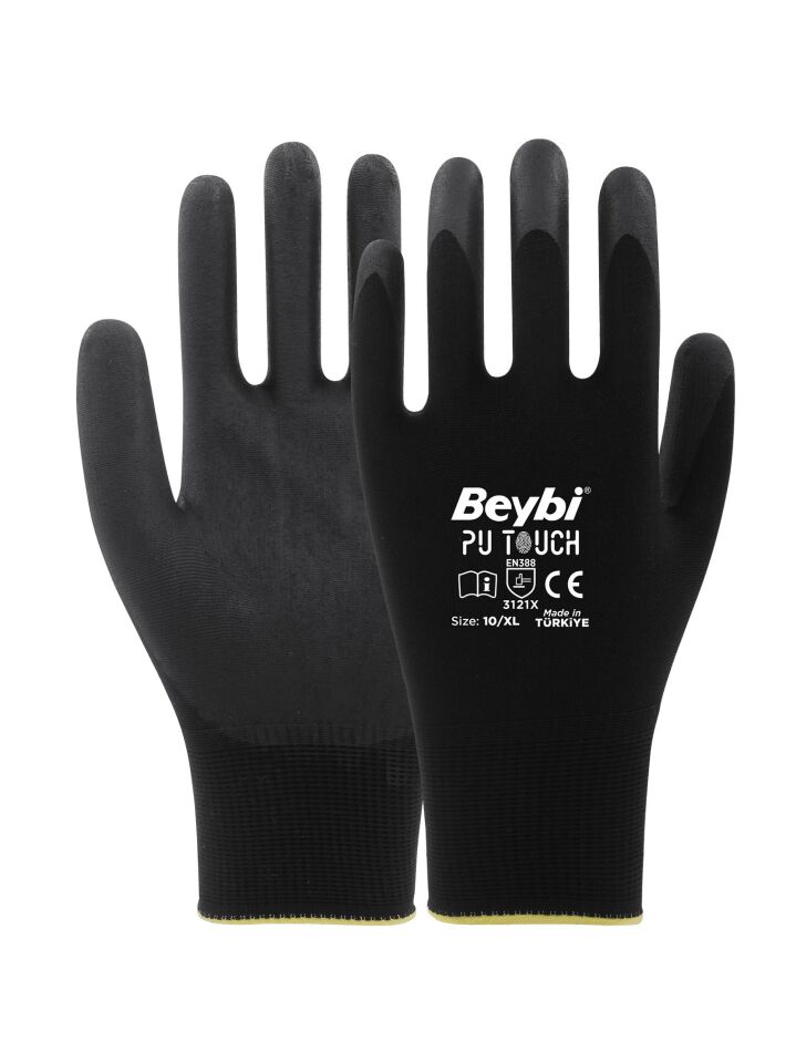 Beybi Elektrostatik Nitril Eldiven PU Touch No: 10 - 1 Çift