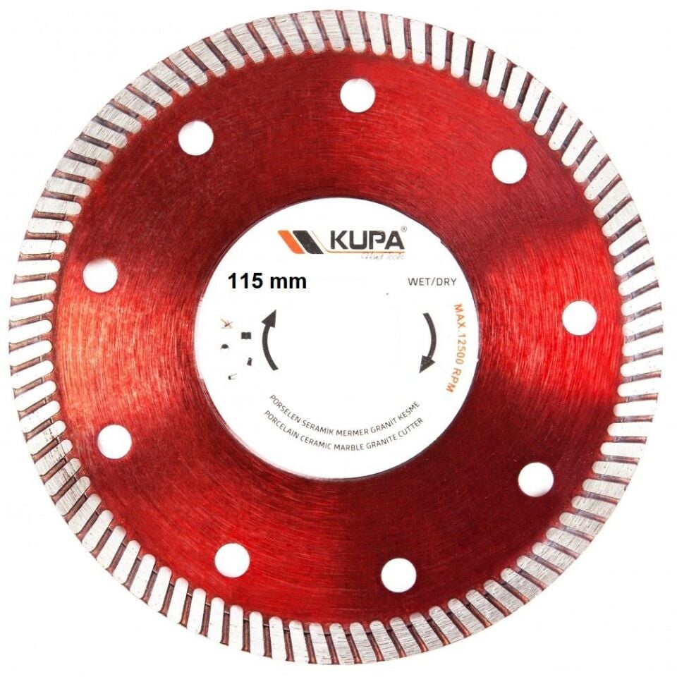 Kupa Seramik Fayans Hassas Kesme Taşı Daire Testere 115 mm.