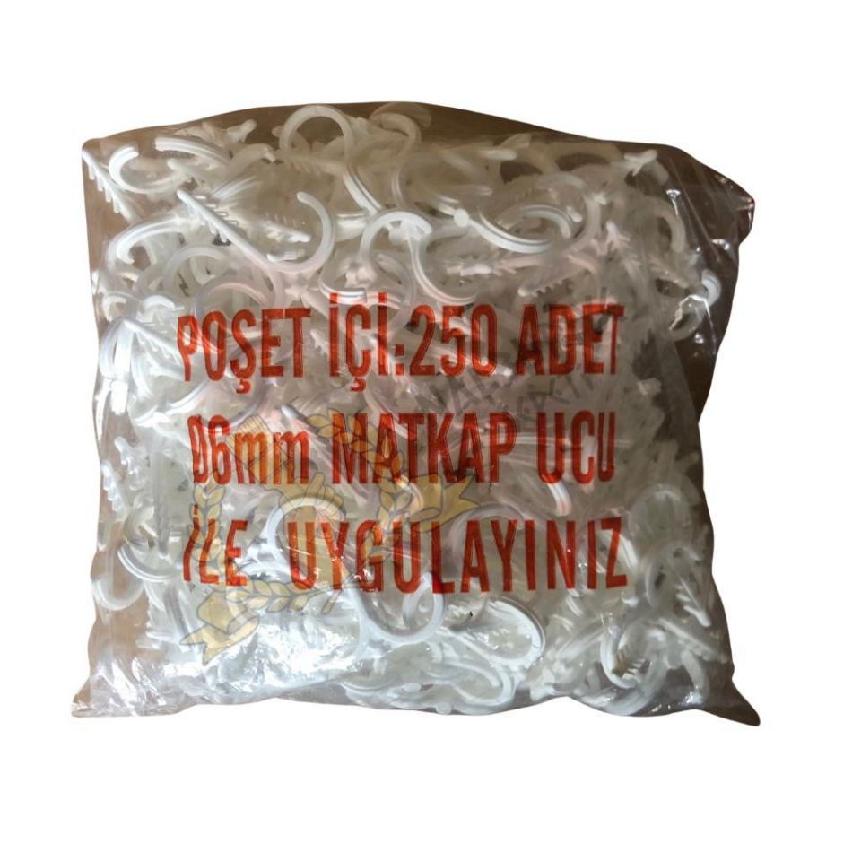 Made Çiftli Yere Tespit Dübeli Kılçık 7 mm. - 250 Adet