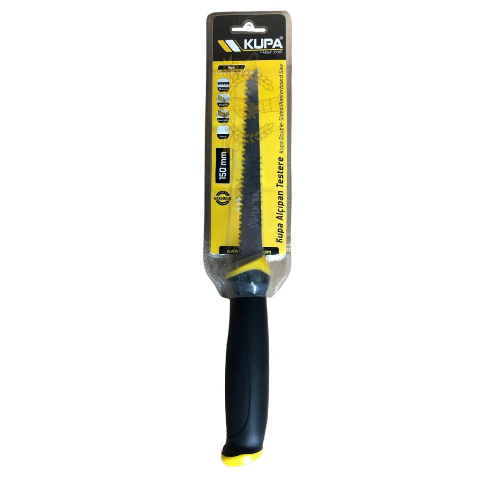 Kupa İki Desenli Alçıpan Testeresi 150 mm.