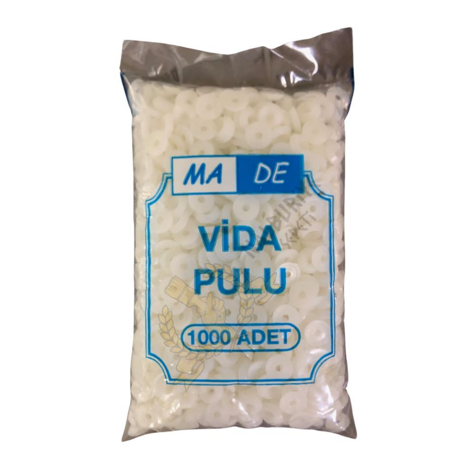 Made Plastik Vida Pulu Kalın 4x15 mm. - 1000 Adet