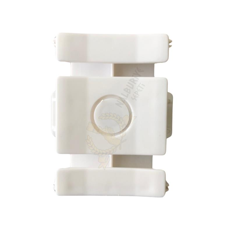 Made Perde Rayı Korniş Birleştirici Ek Parça İkili - 2 Adet