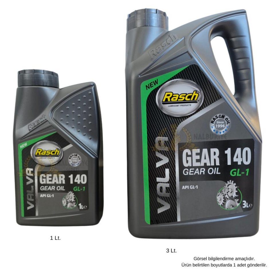 Rasch Valva API GL-1 Genel Amaçlı Dişli Yağı No 140 - 1 Lt.