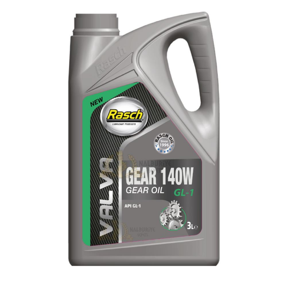 Rasch Valva API GL-1 Genel Amaçlı Dişli Yağı No 140 - 3 Lt.