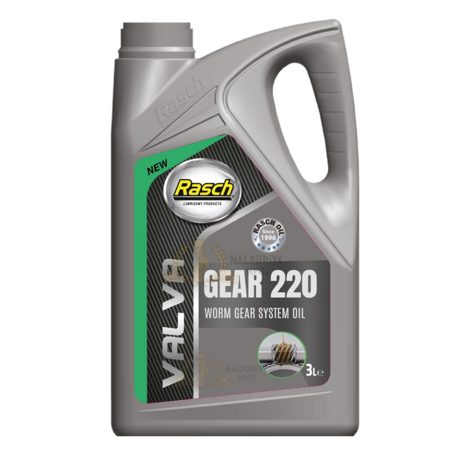 Rasch Valva Genel Amaçlı Kapalı Sistem Dişli Yağı No 220 - 3 Lt.