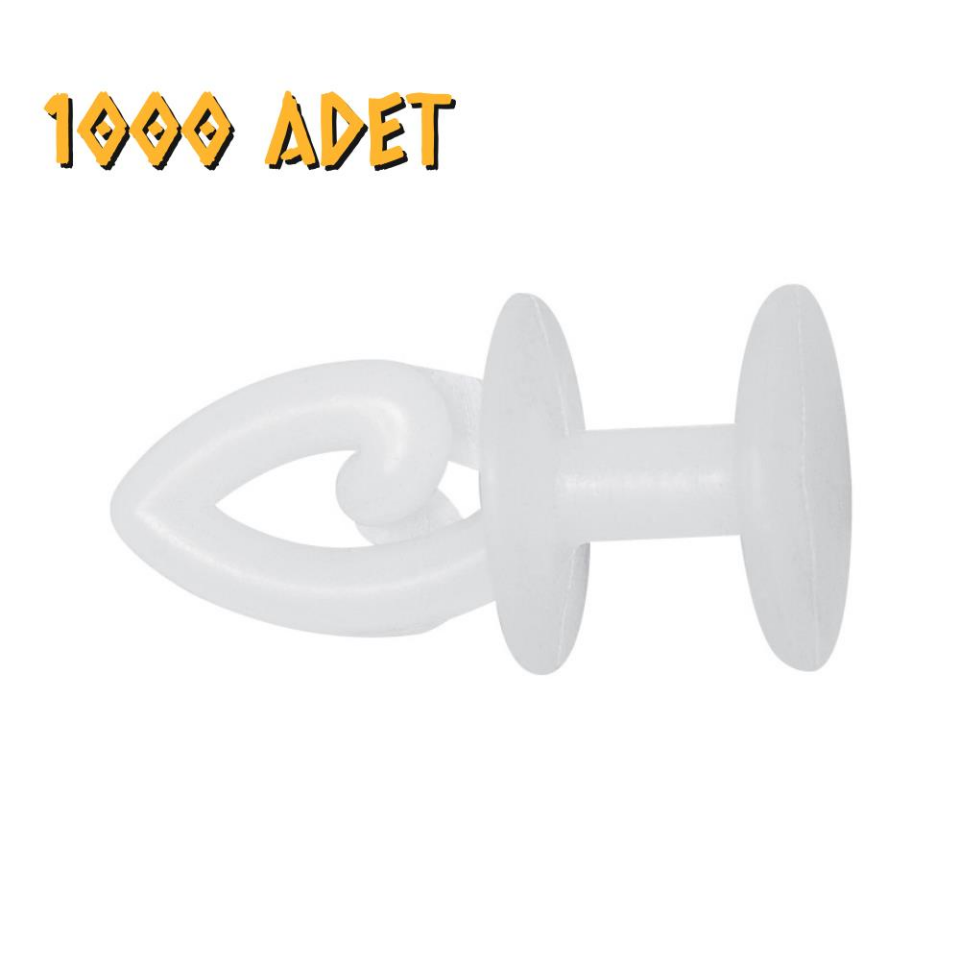 Made Geçmeli Perde Korniş Ruleti - 1000 Adet