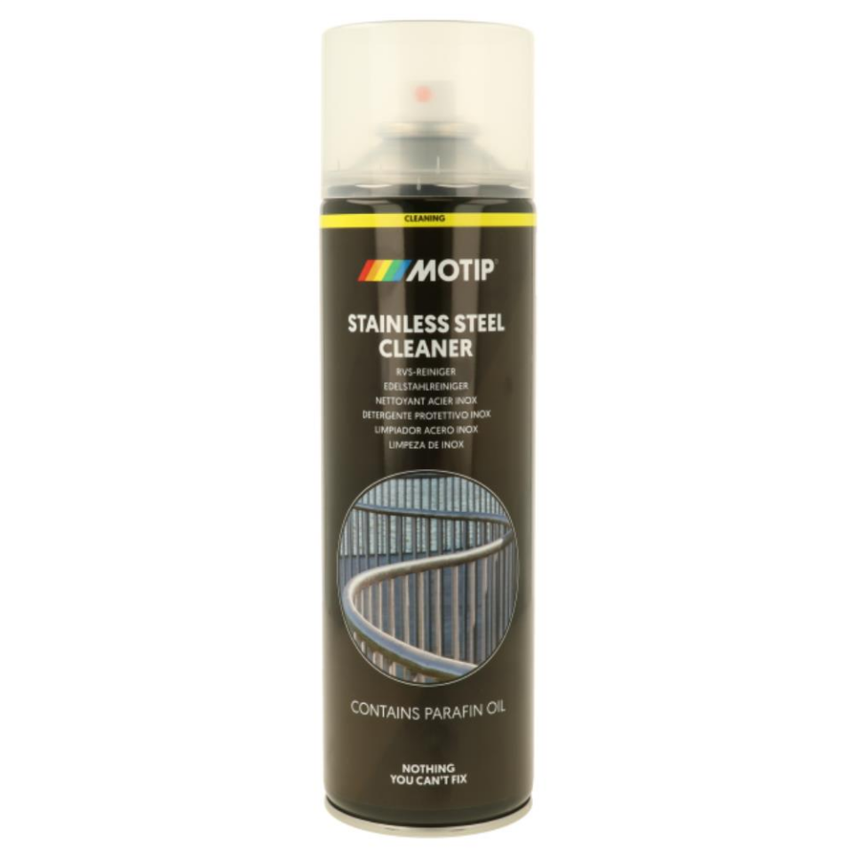 Motip Paslanmaz Çelik İnox Temizleme Spreyi 500 ml.