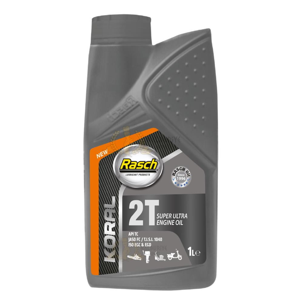 Rasch Koral 2T İki Zamanlı Testere Makine Motor Yağı - 1 Lt.
