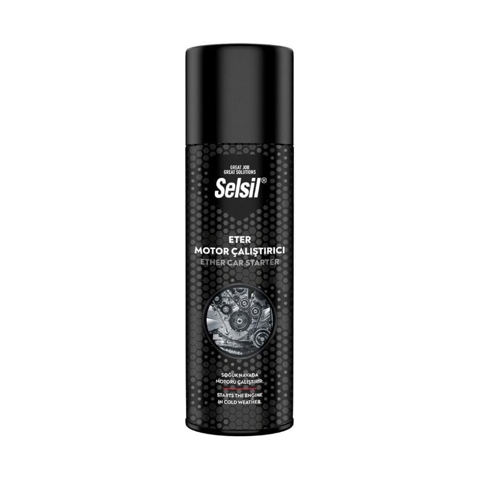 Selsil Eter Soğuk Havada Motor Çalıştırma Spreyi 200 ml.