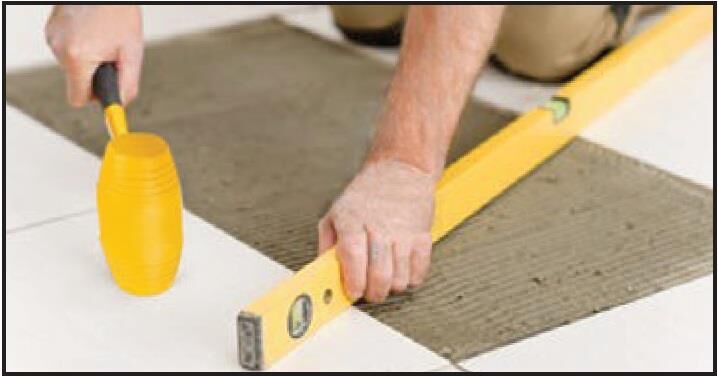 SGS Plastik Tokmak Yumuşak Seramik Fayans Çekici No: 50