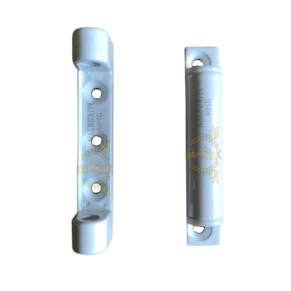 Kupa Zamak Pimapen Menteşesi Beyaz - 7.5 cm. - 2 Adet (10 Adet Vida)