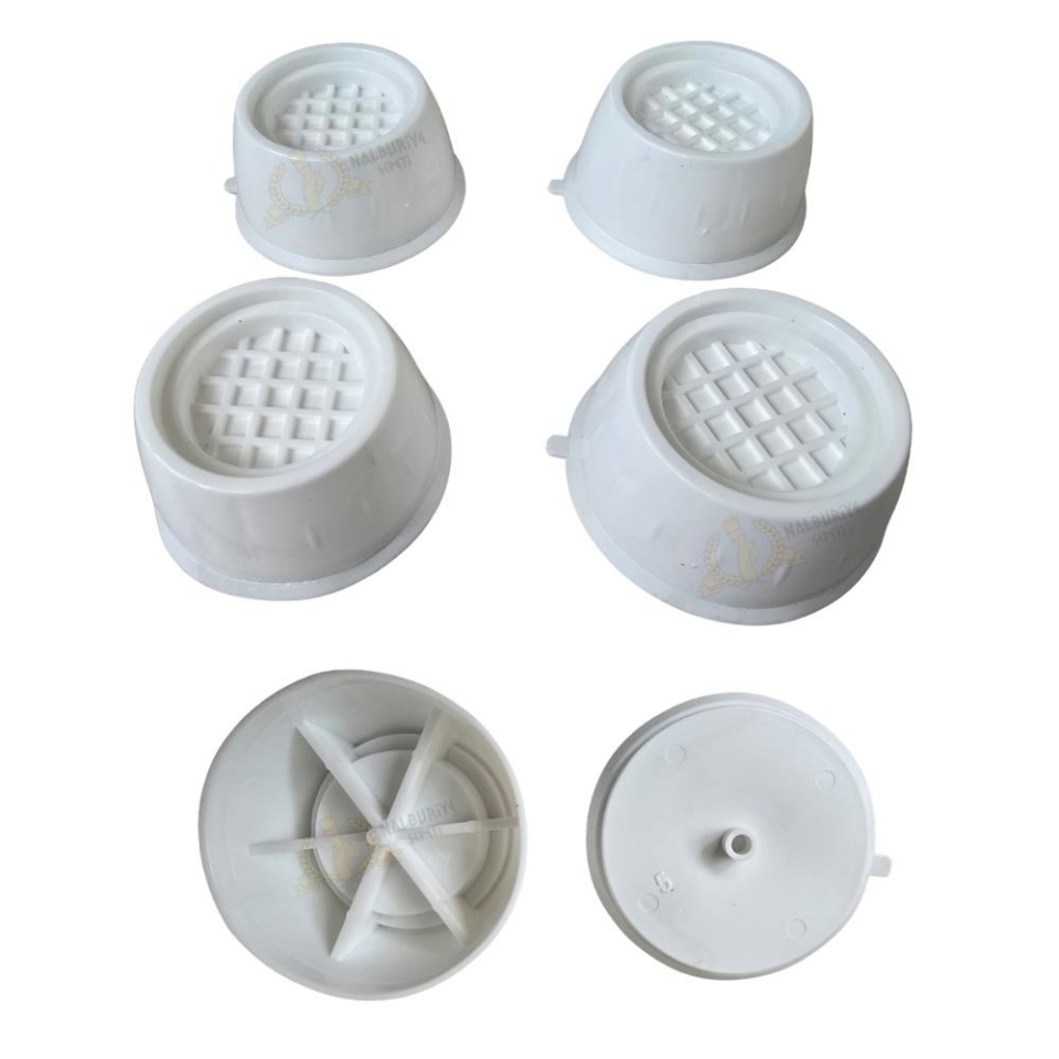 SGS Titreşim Önleyici Vantuzlu Kaydırmaz Ayak Seti - 4 Parça