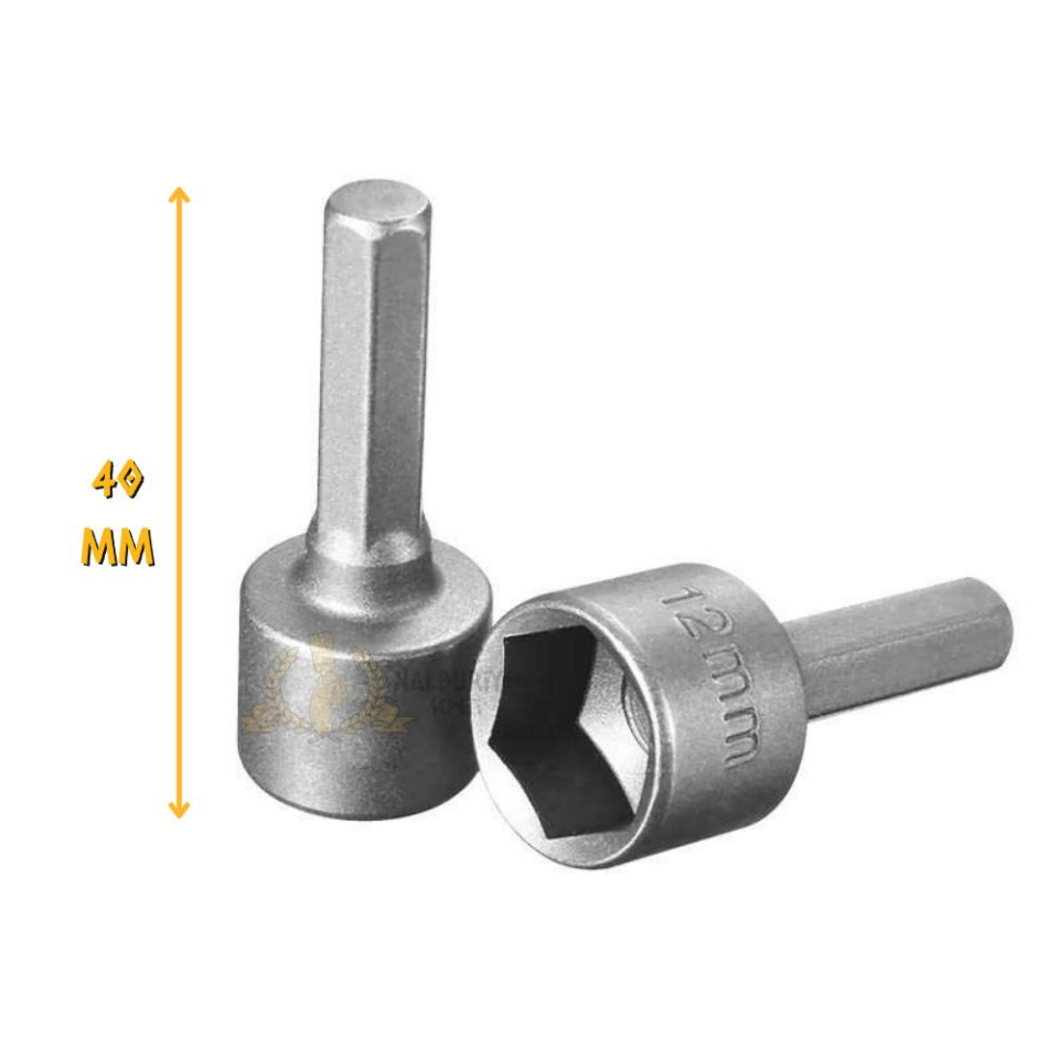 SGS Somun Adaptör Seti 5-6-7-8-9-10-11-12-13 mm. - 9 Parça