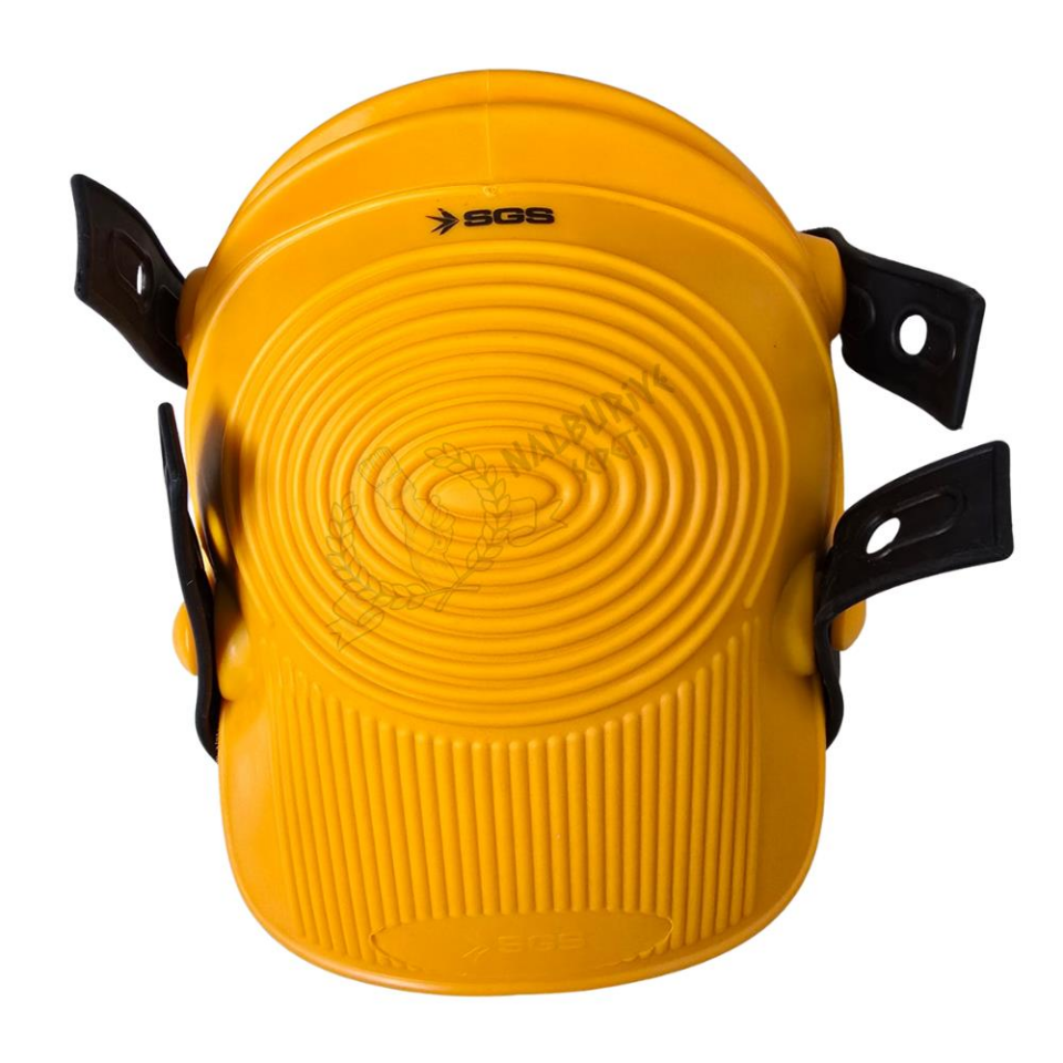 SGS Yumuşak İç Pedli Kaydırmaz Koruyucu Körüklü Kauçuk Dizlik