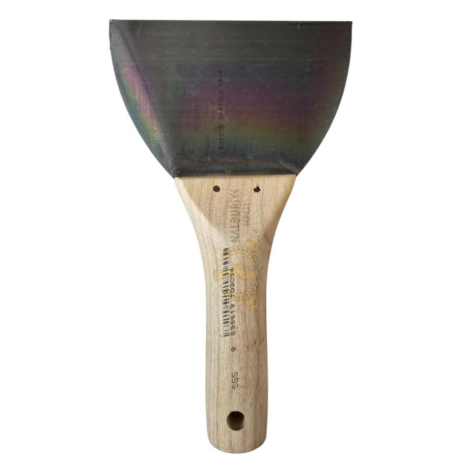 SGS Ahşap Saplı Çelik Macun Spatula 14 cm.