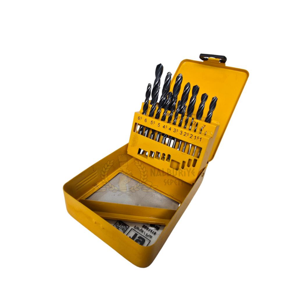 SGS HSS Matkap Ucu Seti - Metal-İnox-Ahşap-Plastik - 1-10 mm arası 19 Parça