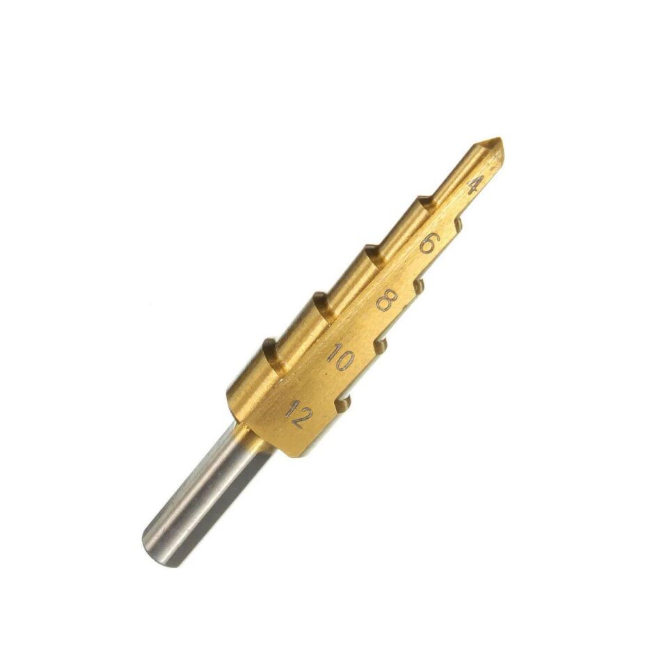 Kupa Tyson Çam Panç Kademeli Matkap Ucu - 4-12 mm.