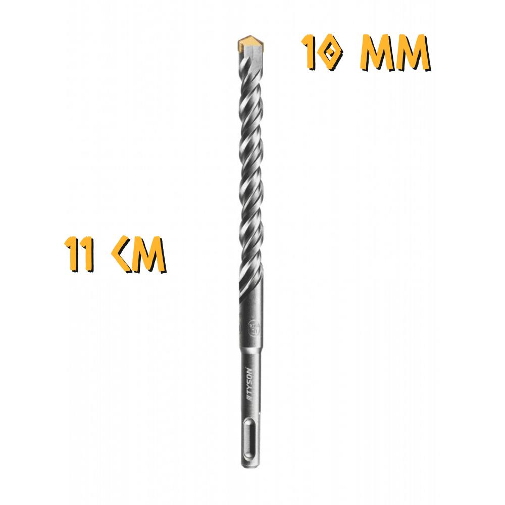 Kupa Tyson SDS Plus Delici Hilti-Matkap Ucu - 10 mm. - 11 cm