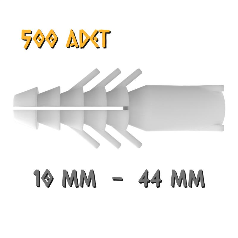 Made Standart Plastik Dübel - No: 10 - 500 Adet