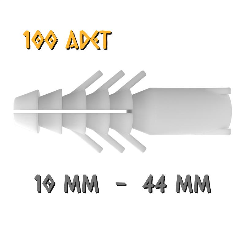 Made Standart Plastik Dübel - No: 10 - 100 Adet