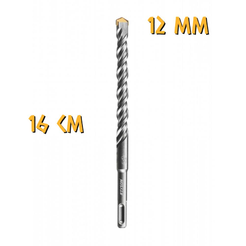 Kupa Tyson SDS Plus Delici Hilti-Matkap Ucu - 12 mm. - 16 cm