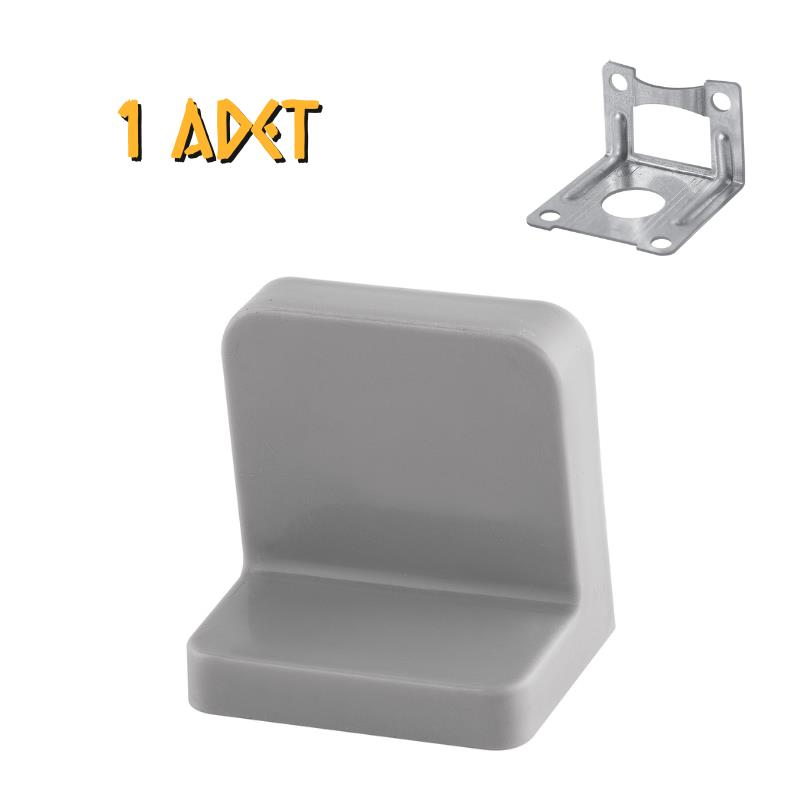 Made Dolap Askı Elemanı Design - Gri - 1 Adet