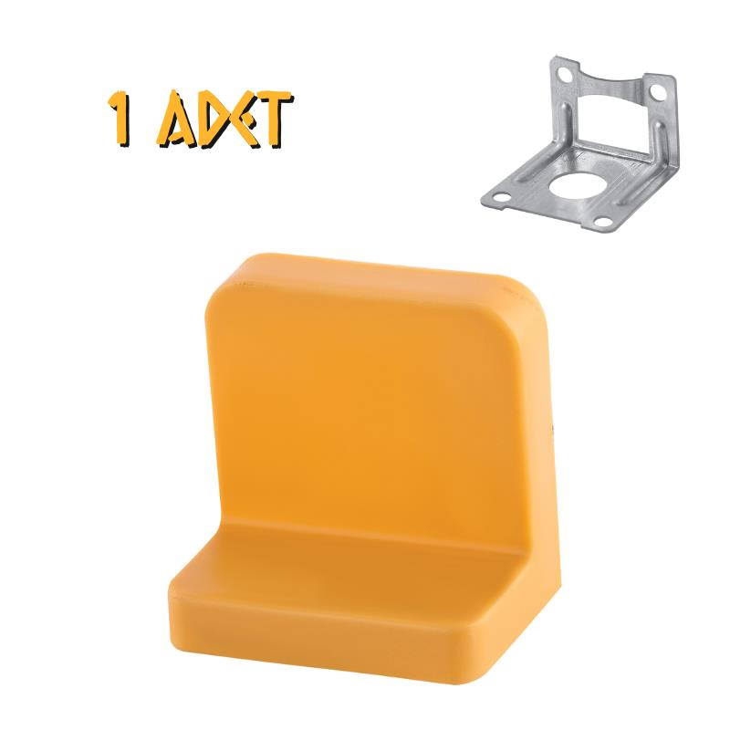 Made Dolap Askı Elemanı Design - Sarı - 1 Adet