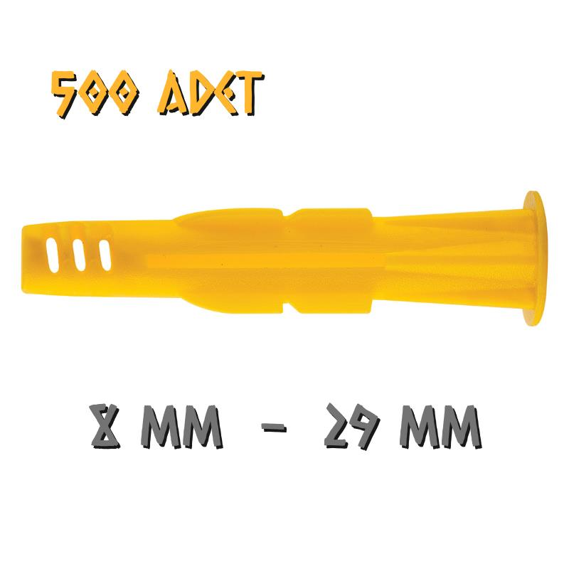 Made Performans Roket Dübel - No: 8 - 500 Adet
