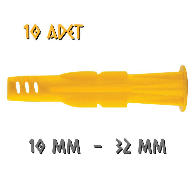 Made Performans Roket Dübel - No: 10 - 10 Adet