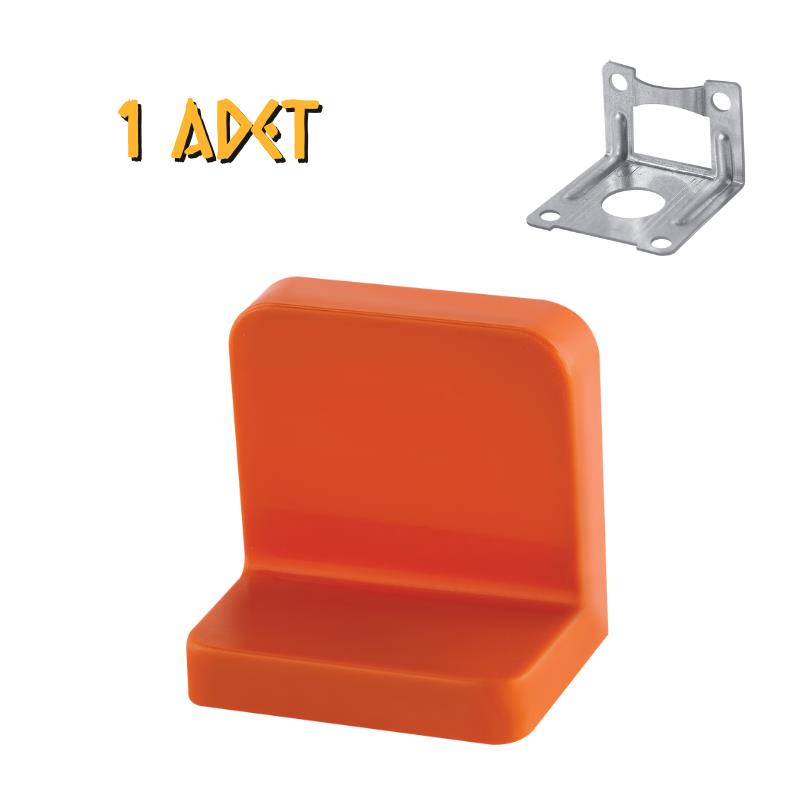 Made Dolap Askı Elemanı Design - Turuncu - 1 Adet