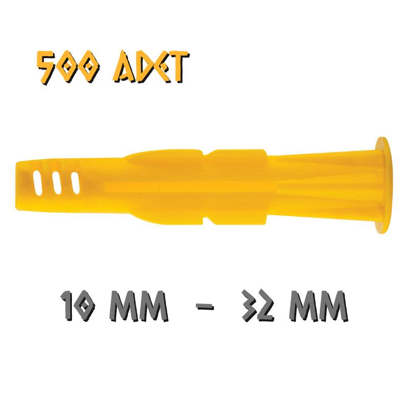 Made Performans Roket Dübel - No: 10 - 500 Adet
