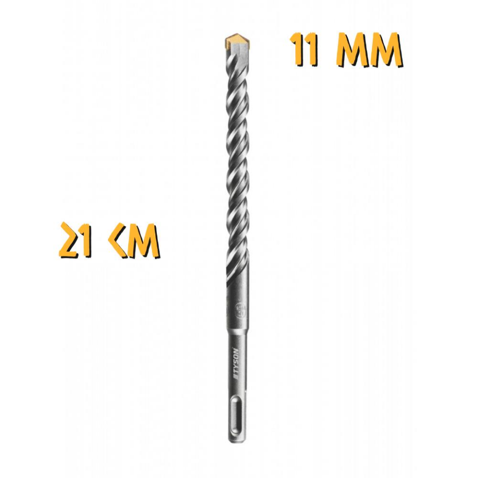 Kupa Tyson SDS Plus Delici Hilti-Matkap Ucu - 11 mm. - 21 cm