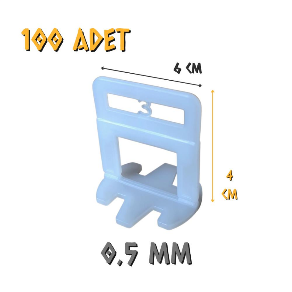 Made Premium Seviye Tespit Derz Artısı 0.5 mm. - 100 Adet