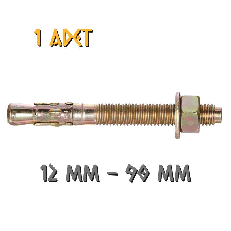 Made Klipsli Çelik Dübel 12x90 mm - 1 Adet