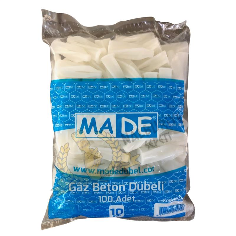 Made Şapkalı Gaz Beton Ytong Dübeli - No: 10 - 100 Adet