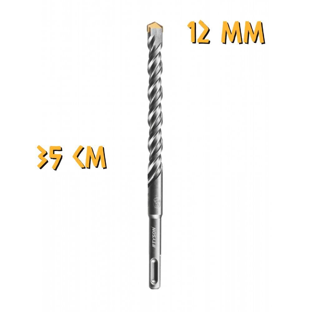 Kupa Tyson SDS Plus Delici Hilti-Matkap Ucu - 12 mm. - 35 cm