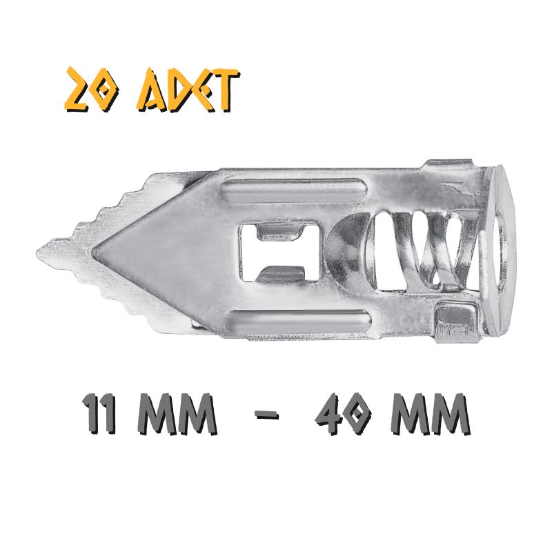 Made Çelik Turbolet Alçıpan Dübeli - No: 11 - 20 Adet